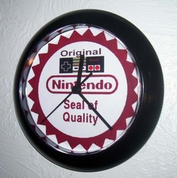 original NINTENDO NES controller Clock FREE SHIPPING