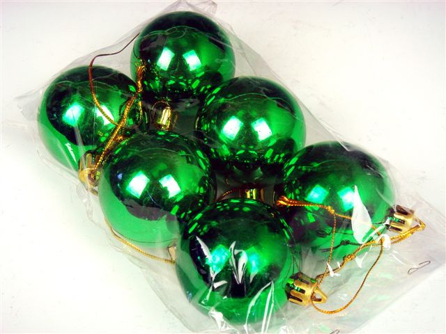 pack 6 high quality green christmas ornaments balls 2 quot ebay pack 6 high quality green christmas ornaments balls 2 quot ebay