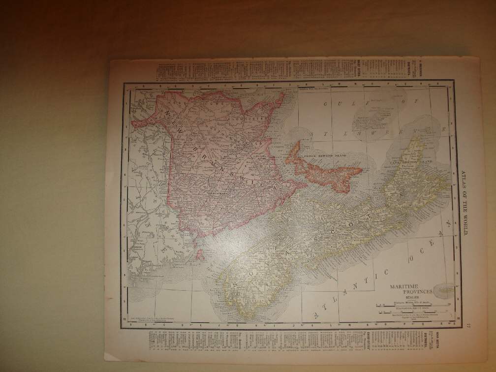 maps of nova scotia canada. old map of nova scotia.