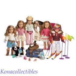 American Girl NICKI WHOLE WORLD COLLECTION New!