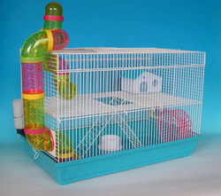 2 Level Hamster Rodent Gerbil Rat Mouse Cage -S2910B