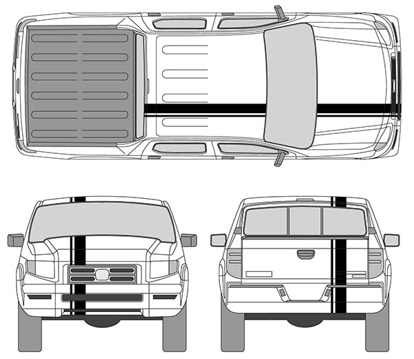 Honda ridgeline striping kit #6