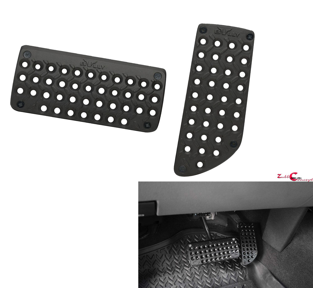 BULLY ALUMINUM BRAKE GAS PEDAL PADS SUV TRUCK FORD F150 F250 F350 F450