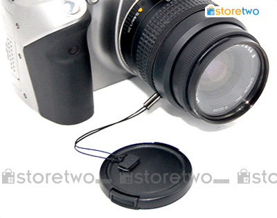 Lens Cap Keeper with Elastic Band