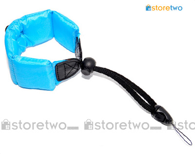Floating Foam Strap for Waterproof Cameras (Blue)