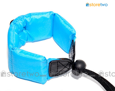 Floating Foam Strap for Waterproof Cameras (Blue)