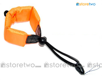 Floating Foam Strap for Waterproof Cameras (Orange)