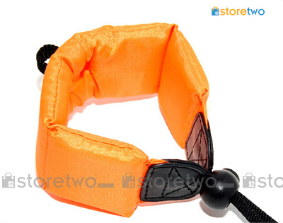 Floating Foam Strap for Waterproof Cameras (Orange)