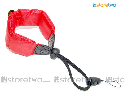 Floating Foam Strap for Waterproof Cameras (Red)