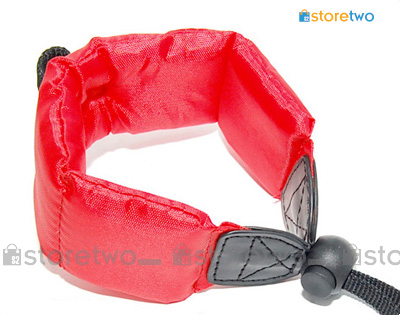 Floating Foam Strap for Waterproof Cameras (Red)