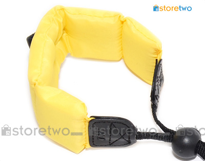 Floating Foam Strap for Waterproof Cameras (Yellow)