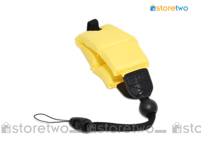 Floating Foam Strap for Waterproof Cameras (Yellow)