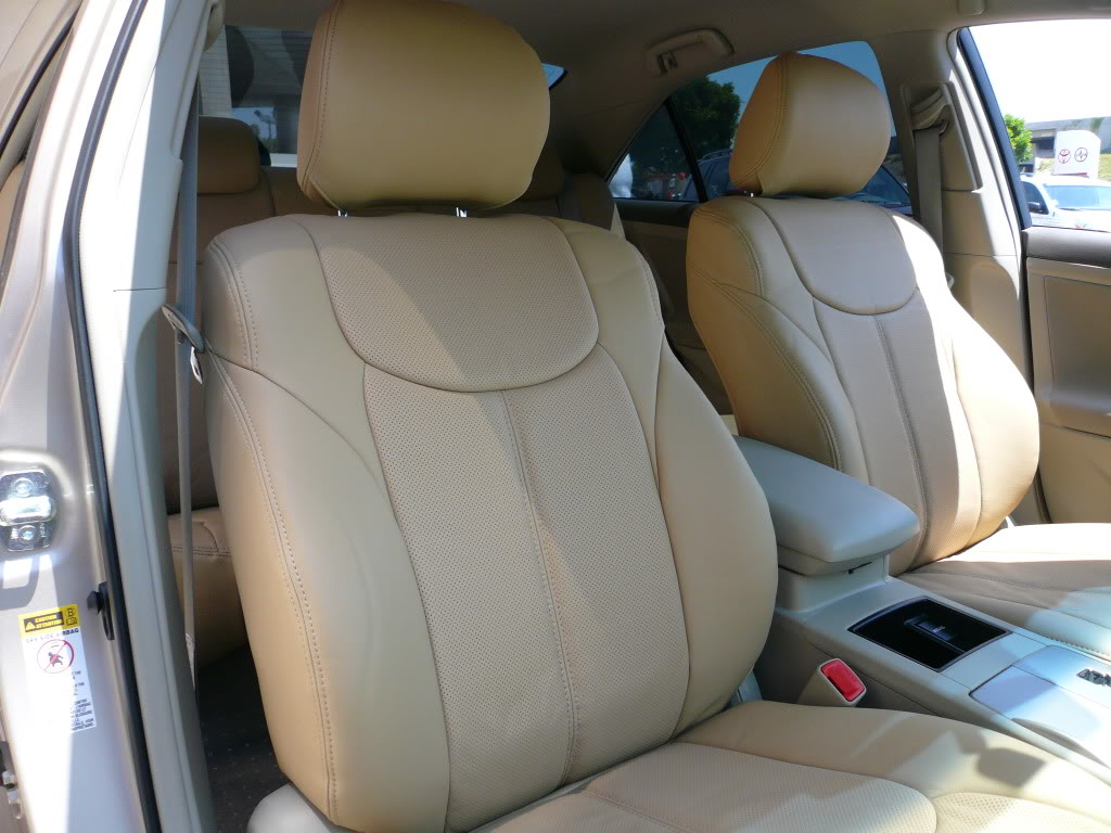 Toyota camry 2010 leather seat covers