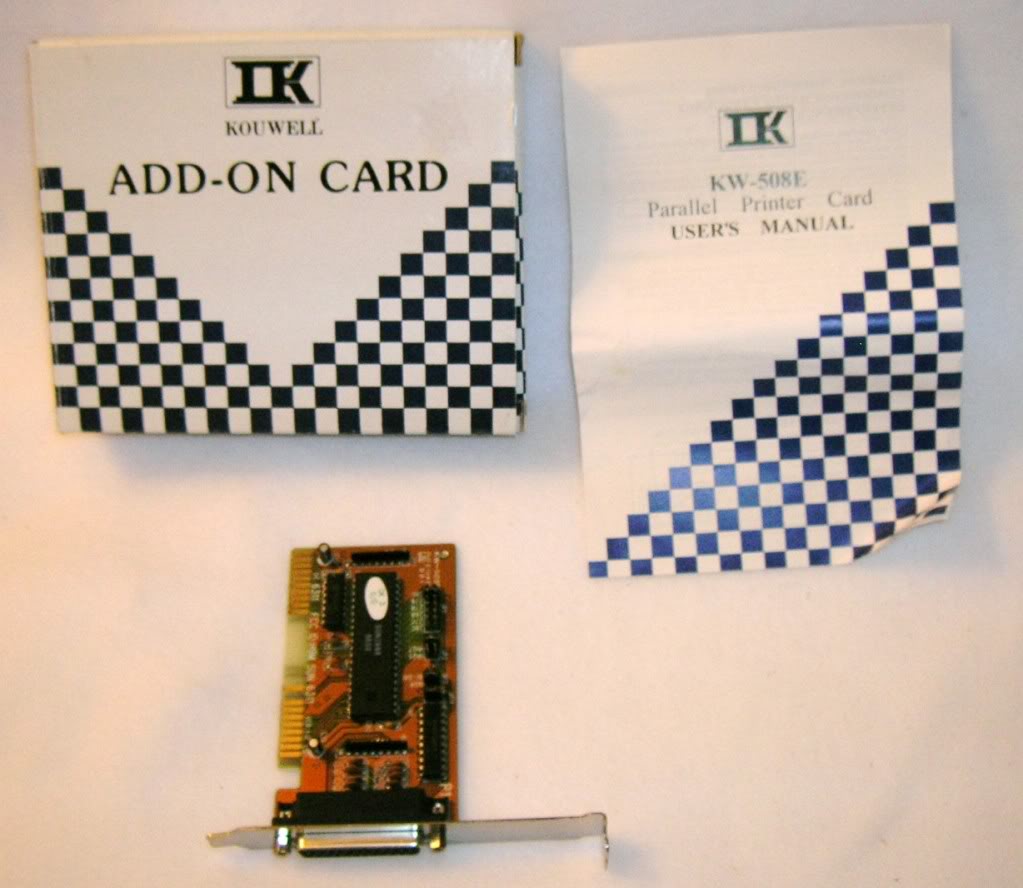 Kouwell  Add - On Card KW-508E (1 Print Card)$ 15