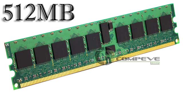 512MB PC2 3200 DDR2 ECC REGISTERED RAM