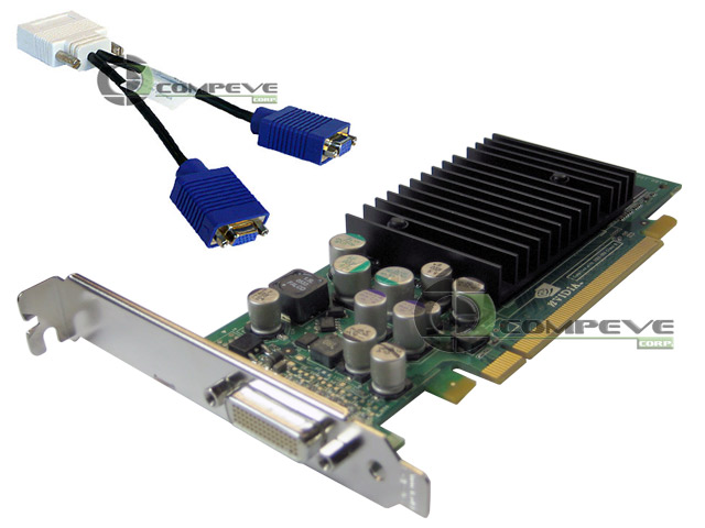 nVidia Quadro NVS 285 128MB x16 PCIE Video Card HP 396683-001