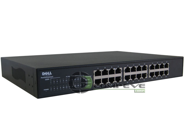 Dell 24-Port PowerConnect 2224 Gigabit Ethernet Switch