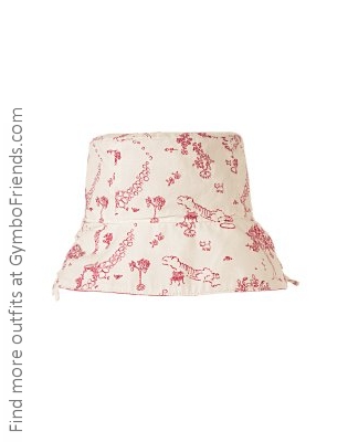 Gymboree Sitting Pretty - Hat - Garden Toile Hat Reverse