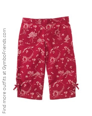 Gymboree Sitting Pretty - Pants - Garden Toile Pant