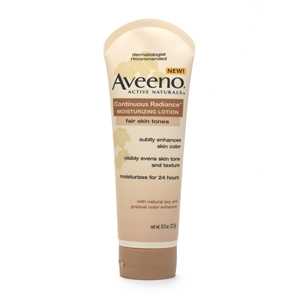 Aveeno Continuous Radiance Moisturizing Lotion for Fair Skin
