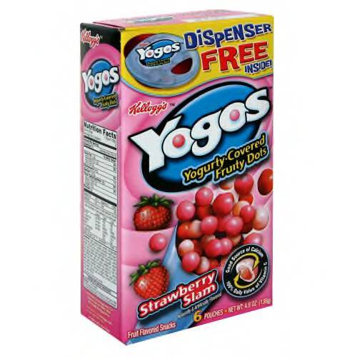Kellogg's Yogo Fruit Snack Strawberry