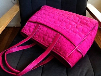 Baby Diapers Ebay on Shopdotbags   Coach Quilted Signature Multifunction Baby Diaper Bag