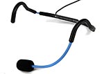 TS-66 Headworn Microphone in blue
