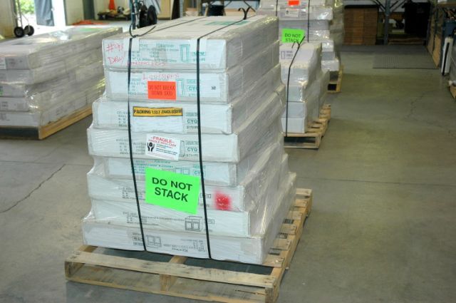 pallet ready for delivery