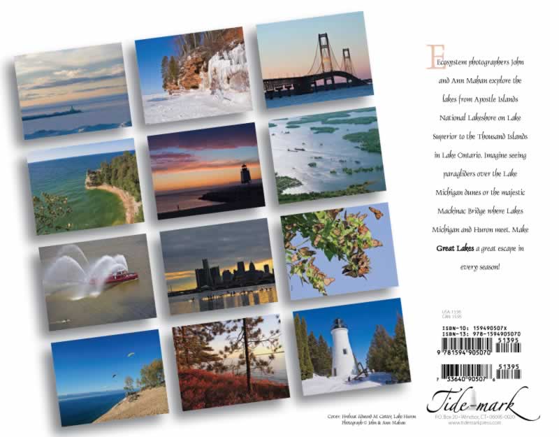 backside of calendar