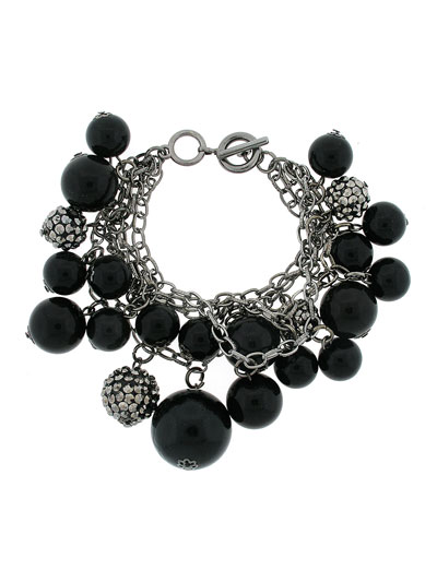 Bracelet - black/ pewter