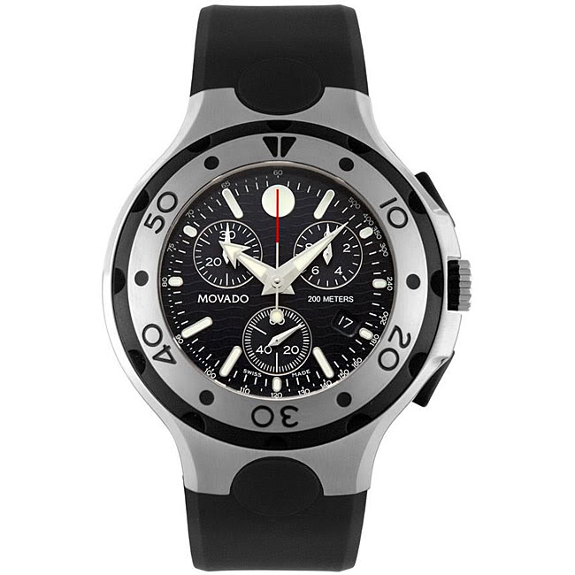 MOVADO SERIES 800 MENS SST CHRONOGRAPH WATCH 2600019