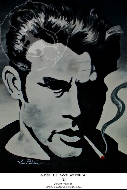 JAMES DEAN - SMOKING - FOREVER YOUNG