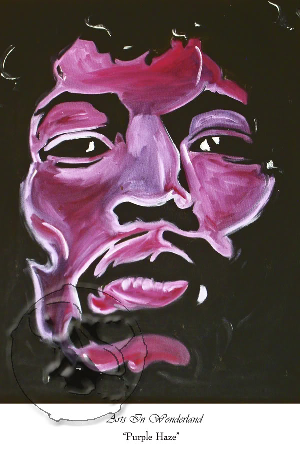 Jimmy Hendrix,PoP ArT,painting,print,poster