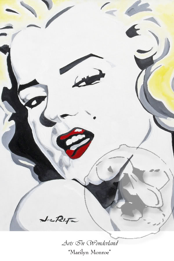 Marilyn Monroe,art,pop art,original paintings,poster prints,arts in wonderland