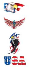 Tatouage Aigle USA