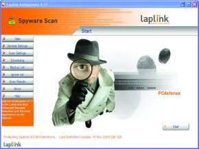 PCdefense Spyware Scan