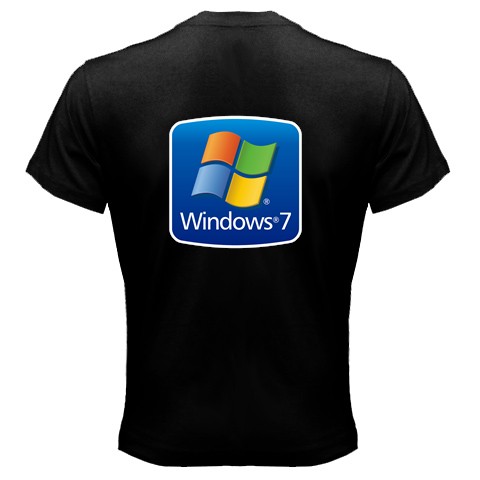 windows 7 t shirt