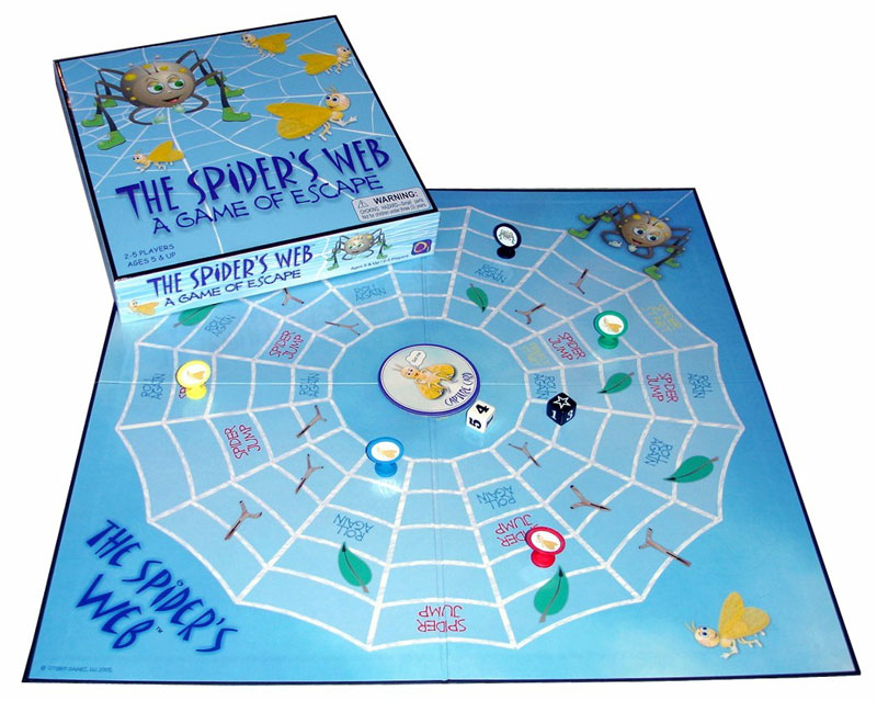 The Spider's Web - A Fun Board Game of Escape