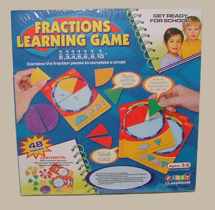 Fractions Learning Game - Develop Maths Skills