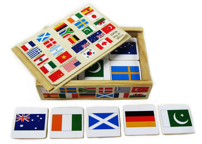 International Flags Memory Game