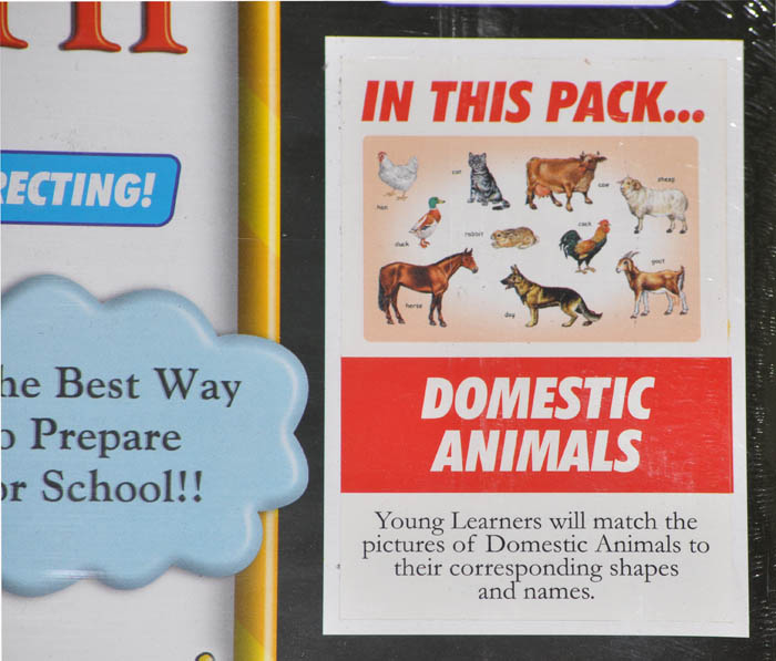 domestic animals play n learn puzzle