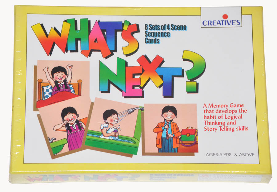 WHAT'S NEXT 1 Sequence Story Telling Cards Educational Game (PART 1)