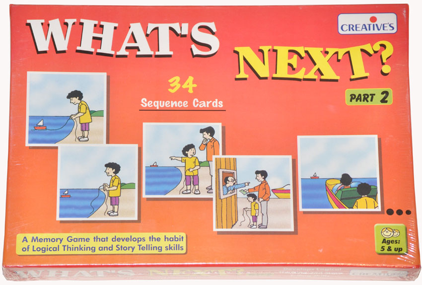 WHAT'S NEXT 2 Sequence Story Telling Cards Educational Game (PART 2)