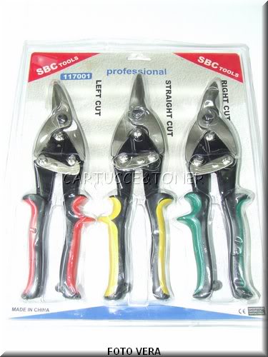 SET 3 FORBICI DA POTATURA IN BLISTER