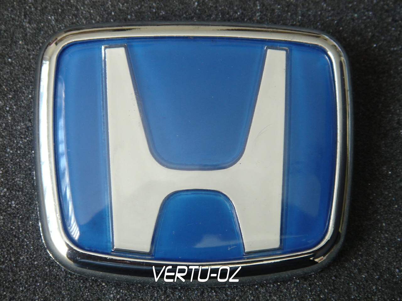 Vertuoz Emblem Oem Blue Jdm Honda Front Type R Decal Stickers Badge