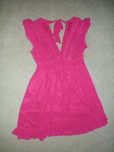 BNWT NEW SIZE 10 FUSHIA PINK NEXT SEXY DRESS RRP £55 ;)