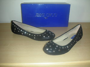 NEW H&M JIMMY CHOO SHOES SIZE 6 EU 39 STUDDED LEATHER