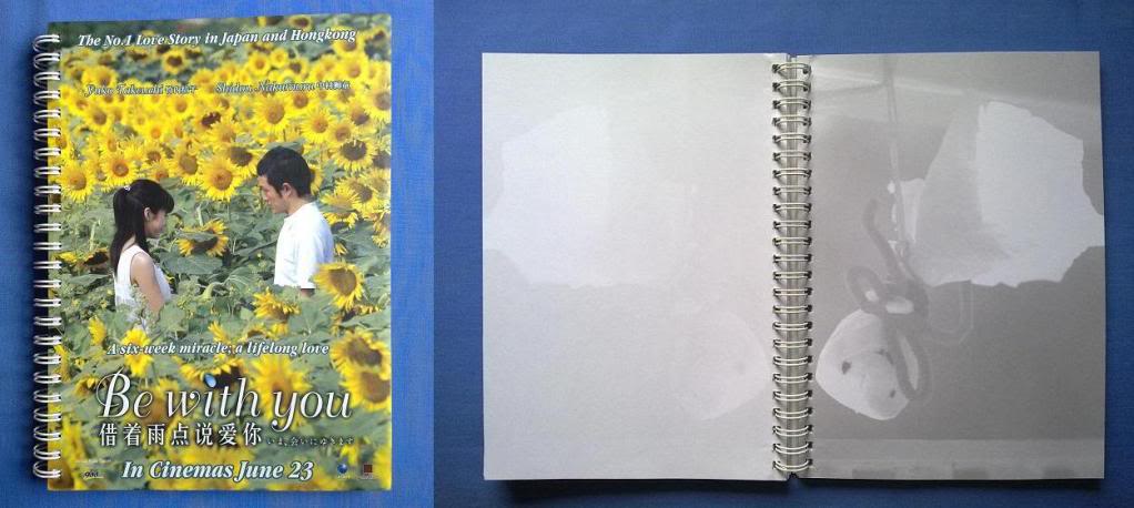 Be with you korean notebook