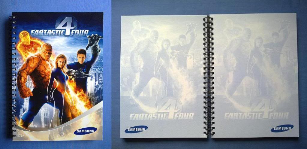 Fantastic Four notebook