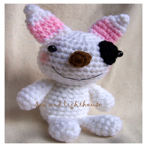 Kindle crochet pattern for Sammy the Dog ~ Amigurumi crochet